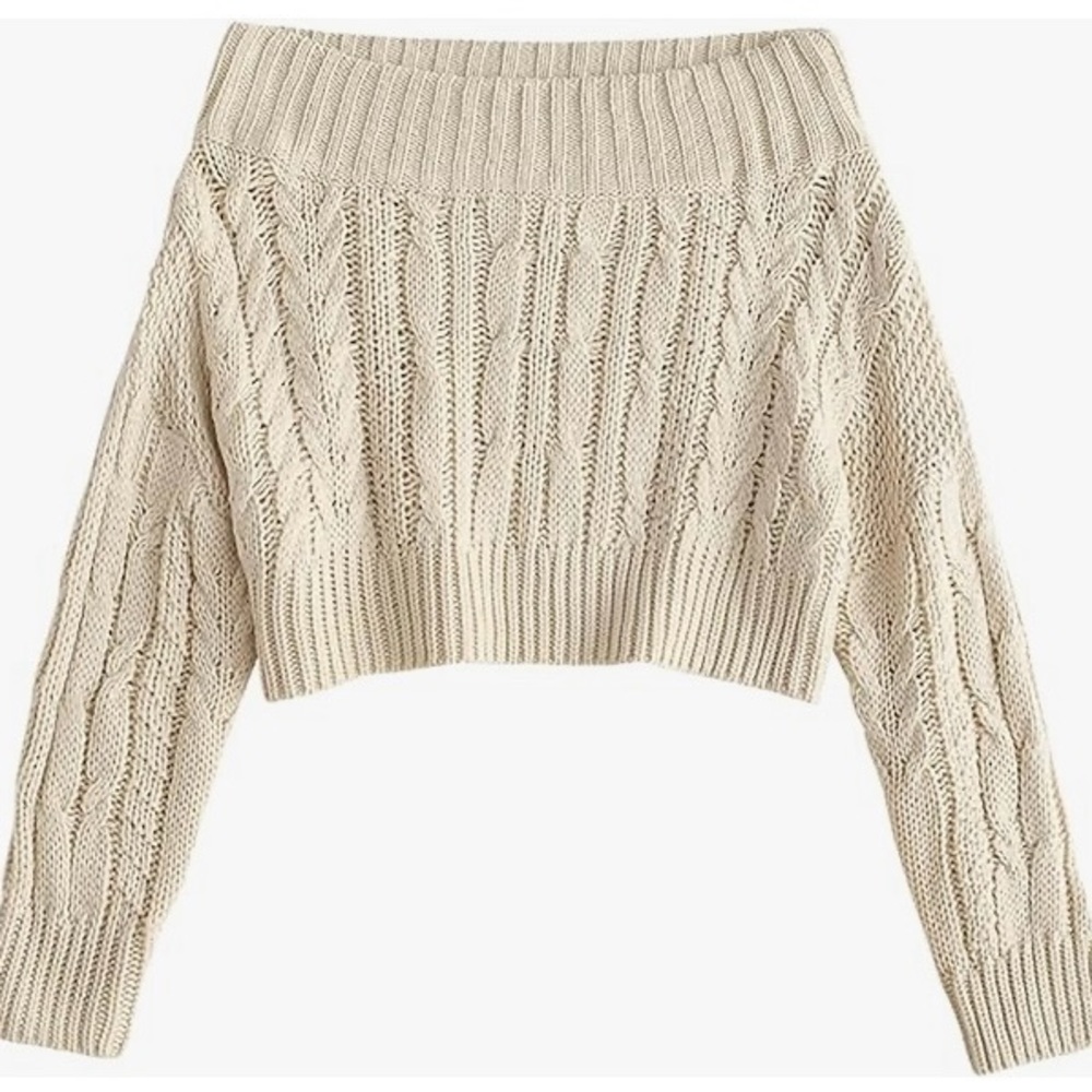 Zaful off shoulder sweater